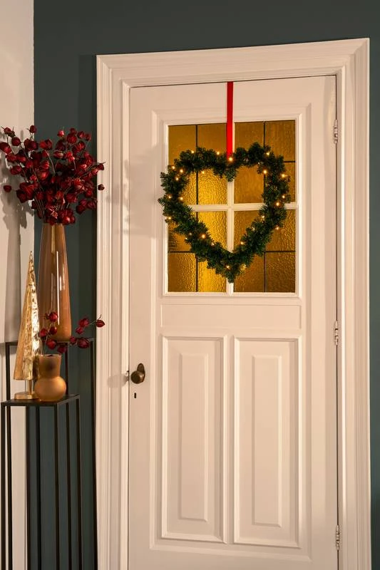 Couronne De Noël Cœur 4 Couronne De Noël Cœur – Image 2