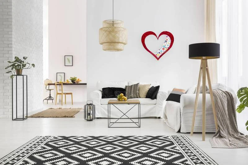 Sculpture Murale Métal Right Spot Heart 5 Sculpture Murale Métal Right Spot Heart – Image 3