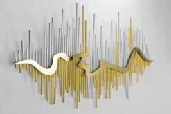 Sculpture Murale Métal Organism Of Time -Komar Boutique 1896badc3546477c91e920bffb573594