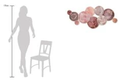 Sculpture Murale Métal Éclat Nacré -Komar Boutique 1c9d6c5a6652401ca97b454ea2b9e529