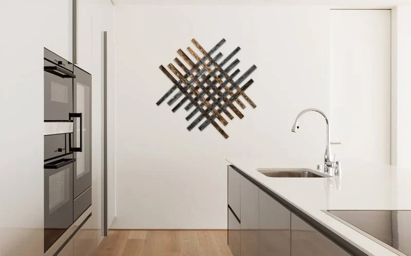 Sculpture Murale Lumière Scintillante 5 Sculpture Murale Lumière Scintillante – Image 3