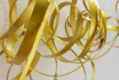 Sculpture Murale Métal Golden Braid -Komar Boutique 1e39b71c1790453bbe4c1d18a91814ae