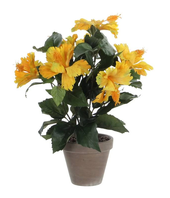 Plante Artificielle Hibiskus 3 Plante Artificielle Hibiskus