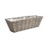 Jardinière En Osier Gris Longueur 50cm -Komar Boutique 2d3bb1a8b4184729a1edd7ffd7038bbd