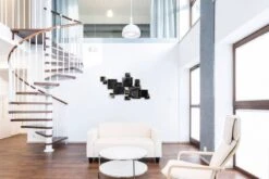 Sculpture Murale Métal Sous Tension -Komar Boutique 36310a02768048d991808e43ddfecc40