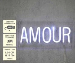 Éclairage Néon Amour -Komar Boutique 39589501d842470cb35c928fa5378a13
