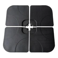 OAHU - Lot De 4 Dalles Carrées