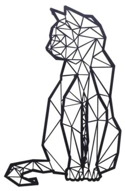 Sculpture Murale Métal On Light Paws