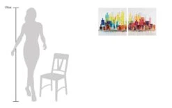 Tableau Peint à La Main City Of Lights -Komar Boutique 41fcbd339bba4c51a316e9ad678e4f02