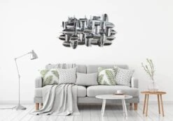 Sculpture Murale Métal Argent Armour 14 Sculpture Murale Métal Argent Armour -Komar Boutique 420fbae663da49cc92a052ea2291f3fb