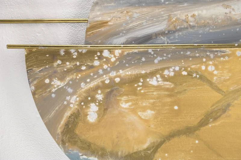 Sculpture Murale Métal Milieu Doré 10 Sculpture Murale Métal Milieu Doré – Image 8