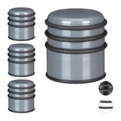 Butoir De Porte Noir En Lot De 4 -Komar Boutique 455d93af8205452094c1c6d93bc1c053