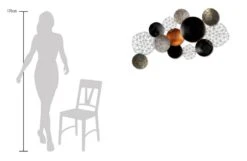 Sculpture Murale Métal Galactic Space -Komar Boutique 4da9da95d013400b8db68a4bcbbac0f3