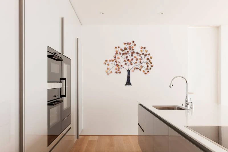 Sculpture Murale Métal Arbre à Vœux 5 Sculpture Murale Métal Arbre à Vœux – Image 3