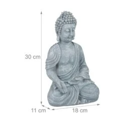 Statue De Bouddha 30 Cm -Komar Boutique 52772c2749a6458e87801c042bd6d9c2