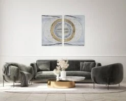 Tableau Peint à La Main Charming Duo 14 Tableau Peint à La Main Charming Duo -Komar Boutique 56b3a1a7535c4238b186b38267c000bb