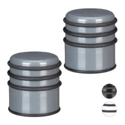 Butoir De Porte Noir En Lot De 2 -Komar Boutique 58cb79bac22a46029c57fa7e222bdf81