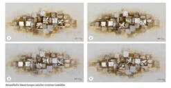 Tableau Peint à La Main Slick As A Brick -Komar Boutique 6caa0ccced7e4d298af35ecb3312e5c8