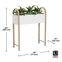 Umbra Jardinière Surélevée En Bois Et Métal Gr 16 Umbra Jardinière Surélevée En Bois Et Métal Gr -Komar Boutique 6da7eb081b2c4638b952ae348be1ede4