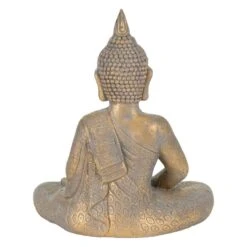 Figure De Bouddha 40x24x48 Cm Bronze -Komar Boutique 78772de0a2cd4f3f9705a9e9fc32d213