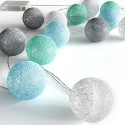 Guirlande Cotton Balls 310cm Vert -Komar Boutique 79f087f77e574d28acd0698fa7c3a3b6