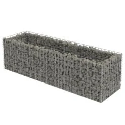 VIDAXL Lit Surélevé En Gabion