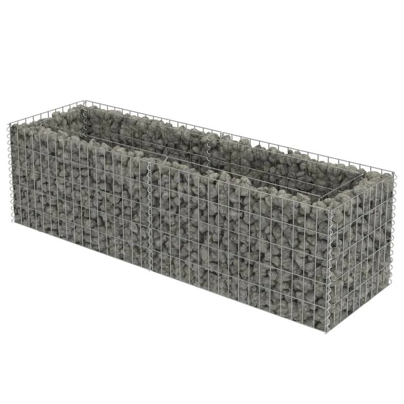 VIDAXL Lit Surélevé En Gabion 3 VIDAXL Lit Surélevé En Gabion