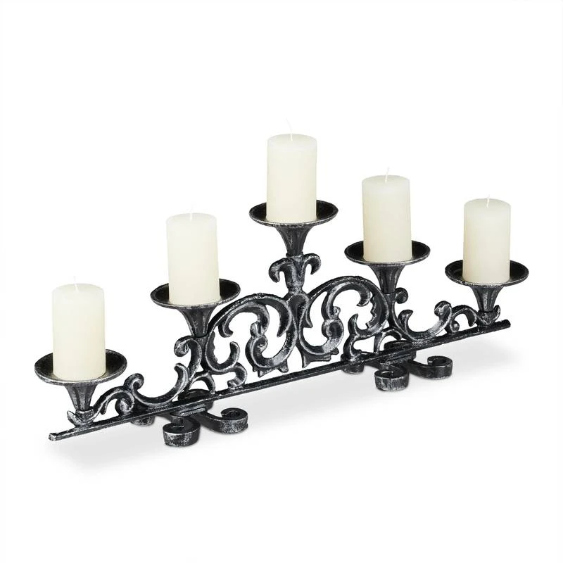 Chandelier 5 Bras Antique 16 Chandelier 5 Bras Antique – Image 14