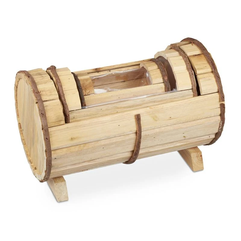 Jardinières En Bois En Lot De 3 8 Jardinières En Bois En Lot De 3 – Image 6