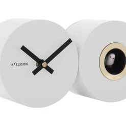 Karlsson Horloge Design Blanc -Komar Boutique 8979a89b76d5411fbb2ecc6801b4e1e1
