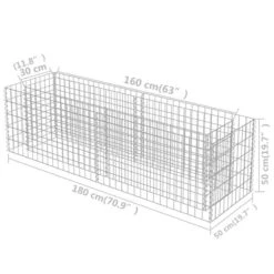 VIDAXL Lit Surélevé En Gabion 17 VIDAXL Lit Surélevé En Gabion -Komar Boutique 92e79e2e87cd4bb4b156f3f842e899cf