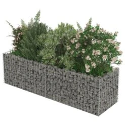VIDAXL Lit Surélevé En Gabion 12 VIDAXL Lit Surélevé En Gabion -Komar Boutique 93978cd9104449e287b1b4a7f3a69ce5