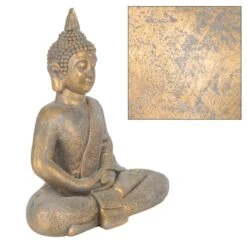 Figure De Bouddha 40x24x48 Cm Bronze -Komar Boutique 94cd1b507274458eb67e4e80781e7455