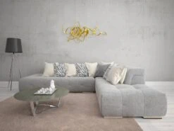 Sculpture Murale Métal Golden Braid -Komar Boutique 9802e8ef4ef94c4190c102e6aa59f1e2