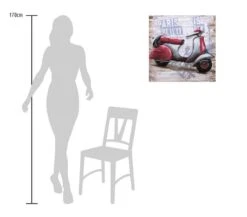 Tableau En Bois When In Paris -Komar Boutique 987eca78d2ef4a4b8095eeeb098a99c0