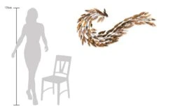 Sculpture Murale Métal Renard Roux -Komar Boutique 98f7a12977854941b19867f047744796