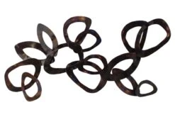 Sculpture Murale Métal Unis Pour La Vie