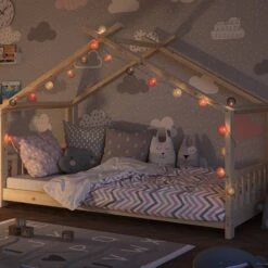 Guirlande Cotton Balls 310cm Rose -Komar Boutique 9ae17ab113f34d98a26cf1c0cc4ecfac