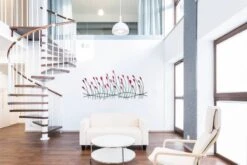 Sculpture Murale Métal Fleurs Enjouées -Komar Boutique a034747320c84b809717f32fdf71ec84