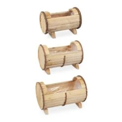 Jardinières En Bois En Lot De 3 15 Jardinières En Bois En Lot De 3 -Komar Boutique a2ecf12994f14c2eb8dc1fe5fdef947e
