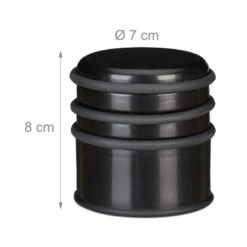 Butoir De Porte Noir En Lot De 2 -Komar Boutique a6637a6726b947eb8dea18cf94c36fec