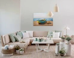 Tableau Métallique Murmures De La Plage -Komar Boutique aa81d55483824e79939bc6cd9135def4