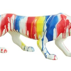Statue Panthère Multicolores L85 Cm -Komar Boutique ab36110a4bcb4a60afc42cb8ed26c590