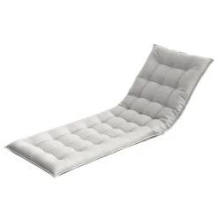 Coussin Pour Chaise Longue Garden Basic -Komar Boutique auflage fuer gartenliege garden basic webstoff weiss 5131660