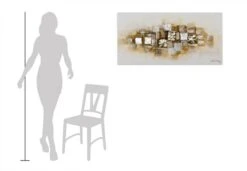 Tableau Peint à La Main Slick As A Brick -Komar Boutique b91d52ccc780409d90e1c5f0cdc49d50