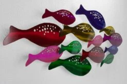 Sculpture Murale Métal Rainbowfish -Komar Boutique c45720ce817e44908a15c50111c44979