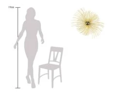 Sculpture Murale Métal Apensanteur -Komar Boutique cd3aedd823c144059cd846627fbc2527