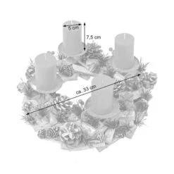 Couronne Avent HWC-H50 Bougies Rouges -Komar Boutique d082cbfe244042df96da0d60dab6222d