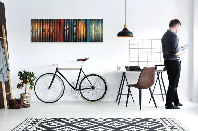 Tableau En Bois Lueur Dans La Nuit 5 Tableau En Bois Lueur Dans La Nuit – Image 3