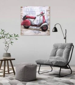 Tableau En Bois When In Paris -Komar Boutique da20297b701e4dc0b2a0643972a1728d